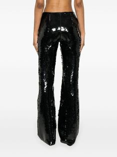 Find ALBERTA FERRETTI Sequin Flared Trousers on Editorialist. black sequin design side satin stripe detailing flared full lining concealed side hook and zip fastening Glamorous Fitted Pants For Gala, Glamorous Embellished Bottoms For Evening, Glamorous Embellished Evening Pants, Glamorous Embellished Bottoms For Gala, Fitted Black Embellished Pants, Fitted Embellished Black Pants, Luxury Fitted Sequin Bottoms, Embellished Bottoms For Evening Parties, Embellished Evening Bottoms For Party Season