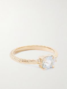 STONE AND STRAND's ‘Blue Lagoon At Twilight’ ring is an ideal gift for your loved one. It’s crafted from 10-karat gold adorned with aquamarine and centered with a sparkling diamond. Twilight Ring, Stone And Strand, Preppy Jewelry, Sparkling Diamond, Fine Jewelry Designers, Blue Lagoon, Gold Diamond Rings, Sparkle Diamonds, Beauty Accessories