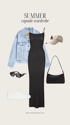 Capsule Wardrobe Outfit Ideas, Summer Capsule, Summer Fashion Outfits