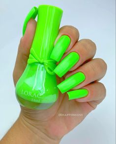 Green Nail Designs, Green Nail, Nails Only, Nail Paint, Nail Games, Square Nails, Cute Woman, Trendy Nails