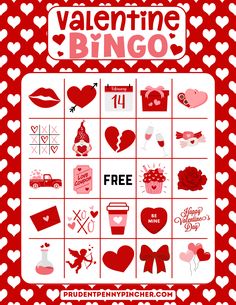 Free printable Valentine’s Day Bingo cards with 10 unique designs, heart tokens, and calling cards. Perfect for kids’ parties, family game nights, and festive Valentine’s activities. Valentine Math Activities, Bingo Games For Kids, Valentine Bingo, Math Valentines, Flair Pens, Valentine's Day Crafts For Kids, Valentine's Day Games, Preschool Valentines, Printables For Kids