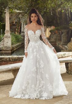 |Mori-Lee-2483-Farrah-Wedding-Dress Randy Fenoli Wedding Dress, Wedding Dresses Fairytale, Mori Lee Bridal, Fairytale Bridal, Off Shoulder Ball Gown, Beautiful Ball Gowns, Beautiful Ball, Tulle Ball Gown, Ivory Wedding Dress