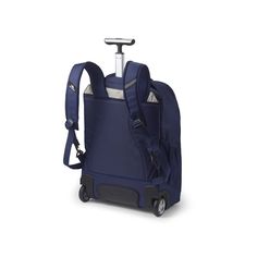 Gear up for the year or your next trip with the High Sierra Freewheel Pro Wheeled Backpack, ideal for students, travelers, and anyone else in need of a durable bag. This rolling backpack features a single tube rotating handle that zips away whenever you plan to use the bag's straps. With 360 degree reflectivity, this backpack is bright in reflective light for increased safety. Equipped with smooth-rolling, corner-mounting wheels, witness the seamless mobility of this backpack as you roll it to a Portable Standard Backpack For Travel, Portable Travel Backpack, Multifunctional School Backpack Luggage, Functional Luggage For Back To School Travel, Functional Portable Travel Accessories For School, Portable Functional Travel Accessories For School, Functional School Backpack Luggage, Rolling Laptop Bag, Supreme Bag