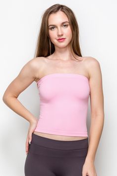 Simple medium length cropped tube top serves as great multipurpose clothing. Ribbed band that surround the body supports and secures the chest and stomach area. Mynx® Fiber offers smart four-way stretch and ultra comfortable fit (Nylon 92% Spandex 8%) Lightweight UV Protective Fabric, Rated UPF 50+ (Hand wash cold water, Hang dry) Designed and Made in Los Angeles, USA Multipurpose Clothing, Strapless Bandeau, Bandeau Bra, Everyday Bra, Cropped Tube Top, Other Outfits, Bra Top, Made With Love, Concert Outfit