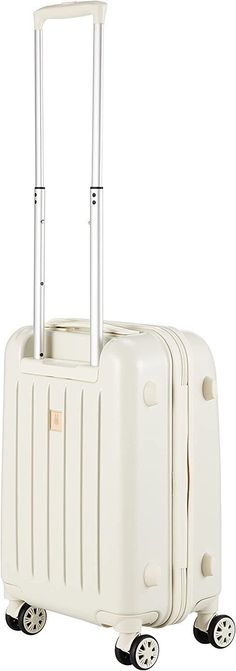 The Miffy Carry-On Travel Suitcase is a stylish and functional choice for any modern traveler. Featuring a white classic Miffy face design and made with high-quality materials, this travel suitcase is both practical and chic. It has been designed with travelers in mind and combines fashion with function for the ideal carry-on luggage. - Color: Cream- Materials: Polycarbonate + ABS- Total external dimensions: approximately 21.3"h x 14.2"w x 9.1"d inches- Total combined dimensions: approximately 4 Luxury White Luggage For Everyday Use, White Rectangular Travel Bag With Luggage Sleeve, White Travel Bag With Luggage Sleeve, White Portable Cases For Daily Use, White Portable Cases For Everyday Use, White Portable Cases For Everyday, White Portable Cases, Luxury White Rectangular Luggage, White Rectangular Case For Everyday Use