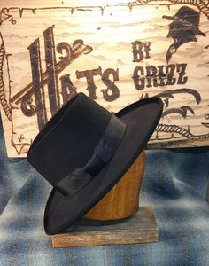 Upgraded, Fedorado, Cowboy Hat, Old West Style, Custom Fit, Hand-blocked, Hand-shaped, Vintage Beaver Brand Hat Body - Etsy Pencil Curls, Sewing Tape Measure, Hand Shapes, Storage Shed, Felt Hat, Old West, Hat Band, Cowboy Hat, Hat Sizes