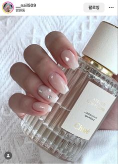 Simple Gel Nails, Nails Art, Pretty Nails, Gel Nails, Nail Designs, Ootd