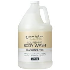 Ginger Lily Farms Botanicals Fragrance-Free Nourishing Body Wash is formulated with aloe. Recommended for commercial use in locker rooms and home use for refills. Nourishing body wash softens, smooths and nourishes skin leaving skin deeply hydrated. Paraben, sulfate, phosphate, gluten and cruelty-free. 100% vegan. Size: 128 fl oz. Club Fitness, Ginger Lily, Buffing Pads, Dip Powder Nails, Bath Shower, Nail Kit, Fragrance Free, Women Fragrance, Shower Gel