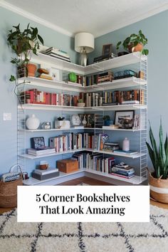 the corner bookshelves that look amazing are perfect for any room in your home