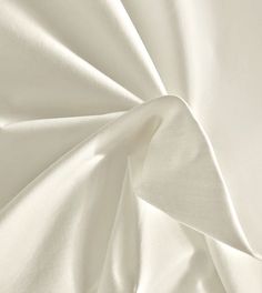 the white fabric is very soft and smooth