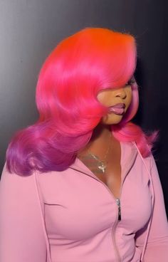 Huge Hair, Cute Hair Colors, Birthday Hair, Short Wavy Hair, Human Hair Lace Wigs, Baddie Hairstyles, Aesthetic Hair, Purple Hair, Weave Hairstyles