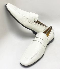 Mezlan Deerskin Penny Loafer Bone Dress Casual slip-on Penny Loafer from the Mezlan collection in Supple Deerskin features soft Calfskin lining, their injected comfort insole, and a Lightweight Super Flex Sole! Handmade in Spain. White Dress Shoes Men, Bone Dress, Cordovan Shoes, White Dress Shoes, Moccasins Mens, Shoe Horn, Shoe Tree, Zodiac Necklaces, Deer Skin