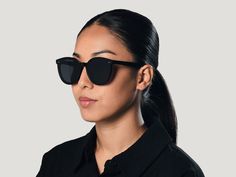 Elevate your style with Demia's flat front lenses and soft round silhouette. It fuses classic vintage charm with sleek refined lines to add a touch of elegance and polish to your everyday look. Frame Width: Medium to Wide All of our sunglasses are always: Asian Fit / Low-Bridge Fit Polarized 100% UVA/UVB Protected Elegant Sunglasses With Tinted Lenses For Everyday, Sleek Everyday Cat Eye Sunglasses With Polarized Lenses, Sleek Mirrored Sunglasses For Everyday, Classic Matte Black Cat Eye Sunglasses With Tinted Lenses, Classic Black Round Frame Sunglasses, Chic Anti-reflective Sunglasses For Everyday Use, Sleek Formal Sunglasses With Mirrored Lenses, Sleek Formal Sunglasses With Uv Protection, Trendy Matte Black Cat Eye Sunglasses For Everyday