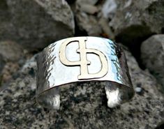 Hammered Silver Cuff, Silver Cuff Bracelet, Hammered Bracelet, Cattle Brand Cuff, Silver Jewelry, St Silver Cuff Jewelry With Initials, Ranch Wife, Cattle Brands, Hammered Bracelet, Sterling Silver Cuff, Hammered Silver, Silver Cuff Bracelet, Silver Cuff, Cuff Bracelet