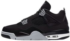 Nike Air Jordan 4 Black Canvas