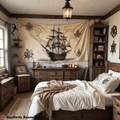 Piratecore Aesthetic Room Decor 🏴‍☠️🏴‍☠️🏴‍☠️ #piratecore #piratedecor #pirateroom #pirateroomtransformation #piraterooms #aestheticroom #aestheticrooms #bedroomdecor #bedroominspo #roomtour #roomideas Pirate Themed Room For Adults, Piratecore Room, Explorer Aesthetic Room, Nautical Bedroom Aesthetic, Pirate Aesthetic Room Decor, Piratecore Decor, Pirate Room Aesthetic, Pirate Room Ideas, Pirate Architecture