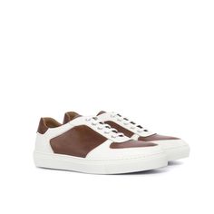 R51 Low Top Sneaker - Q by QS Classic Brown Low-top Custom Sneakers, Classic Custom Brown Sneakers With Perforated Toe Box, Casual Styles, Leather Artisan, Trainer Sneakers, Handmade Shoes, Sporty Style, Shoes Trainers, Luxury Shoes