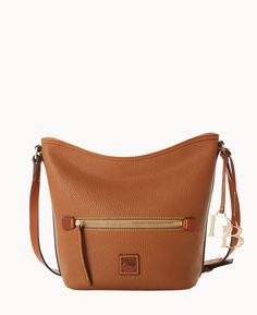 Perfectly Everyday    This effortless crossbody, made from textured leather with a natural grain that hides signs of wear, has a surprising amount of space and a chic, subtle slouchy top.