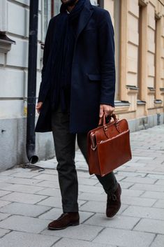 High-end Leather Business Briefcase, High-end Leather Briefcase For Business, Luxury Shoulder Bag Briefcase For On-the-go, Luxury Leather Briefcase For On-the-go, Versatile Leather Briefcase For On-the-go, Leather And Canvas, Savile Row, Computer Bags