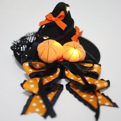 The price is for a mini hat only, others are not included. Mini Hat, Handmade Plush, Pumpkin Witch, Handmade Teddy, Reasons To Smile, Cat Ears, Halloween Pumpkins, Pumpkins, Witch