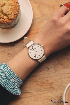 Elegant Everyday White Watches, Elegant White Everyday Watches, White Minimalist Everyday Watch, Minimalist Rose Gold Watch For Everyday, Minimalist White Everyday Watch, Classic White Watch For Everyday, Classic White Watch For Everyday Wear, Classic White Watch For Everyday Use, Arabic Numbers