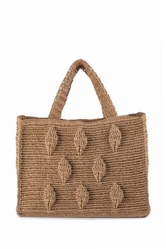 This bag was knitted for you with the highest quality materials and unique craftsmanship. We believe that it will coplement your elegance in daily life. Our products are %100 Handmade. The handle length is suitable for shoulder and hand carrying. My all bags are sending in special and strong boxes. The size of the product is 45x35x15(cm) Raffia Crochet Bag, Raffia Crochet, Limited Edition Bag, Summer Bag, Unique Bags, Gift For Girlfriend, Mom Gift, Gift For Mom, Crochet Bag