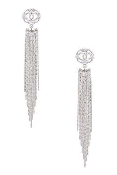 I just added a new item to eBay, LA Jewelry Plaza Women Earrings Cubic Zirconia OO Chain Tassel! #eBay #eBaySeller Luxury Dangle Tassel Jewelry, Elegant Silver Tassel Earrings For Evening, Chic Silver Jewelry With Tassels, Elegant Metal Earrings With Rhinestone Fringe, Elegant Silver Earrings With Tassels, Elegant Metal Jewelry With Tassels, Elegant Dangle Tassel Jewelry, Elegant Metal Tassel Jewelry, Silver Tassel Earrings For Evening