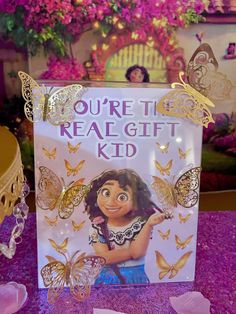 the real gift kid is on display at disney's art of animation