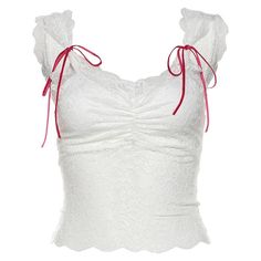 Please refer to our sizing chart for a guideline when choosing a size. 5 business days order processing time. 90% polyester 10% spandex Fitted Ruffled Tank Top, White Tops With Adjustable Straps For Party, Party Tank Top With Bow, White Party Tops With Adjustable Straps, Fitted Sleeveless Top With Bow, Fitted Summer Tank Top With Bow, Fitted Bow Tank Top For Summer, Fitted Tops With Bow Straps For Spring, Fitted Party Tops With Tie Straps