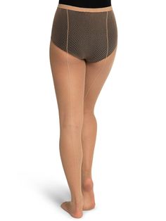 Classic Fishnet Tight With Seam Find Superb Comfort And Dependable Performance In The Classic Fishnet Tight With Seam. The Matte Fishnet Fabric Is Soft With Stretch That's Ideal For Long-Lasting Wear From Studio To Stage. Features A Stitched Seam On The Back Of The Leg For A Professional Finish And An Elastic Waistband That Will Stay In Place All Day. Available In Both Adult And Child Sizes. Product Features: 83% Nylon, 17% Spandex Fishnet Footed Tight 1" Elasticized Waistband Back Seams Recomme Lyrical Shoes, Teaching Shoes, Dance Supplies, Leotard Tops, Free People Activewear, Dance Bag, Fishnet Tights, Dance Wear, Leotards