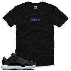 This Space Jam 11 Astronaut Tee is a must-have for any urban streetwear enthusiast. Constructed with premium 100% cotton, this t-shirt boasts a classic fit with a true-to-size design. The black short-sleeve t-shirt features a unique print commemorating the "SPACE JAM" 11 low 2023. Stand out from the crowd in this stylish and comfortable t-shirt.   (Sneakers not included). Basic Crew Neck T-shirt For Streetwear, Pre-shrunk Crew T-shirt For Streetwear, Black Streetwear T-shirt, Sporty Streetwear T-shirt With Branding, Relaxed Fit Crew T-shirt For Streetwear, Basic Crew T-shirt For Streetwear, Space Jam 11, Space Jams 11, Space Jam