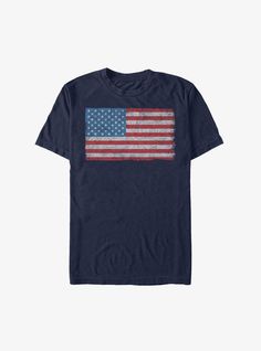 Lightweight 100% combed ring spun cottonWash cold; dry lowImportedListed in men's  unisex sizes Cotton Crew Neck T-shirt With Flag Print, Casual Crew Neck T-shirt With Flag Print, Made In Usa Tri-blend Graphic Tee, Usa Made Tri-blend Graphic Tee, Tri-blend Graphic Tee Made In Usa, American Style Pre-shrunk Cotton T-shirt, Casual T-shirt With Flag Print And Relaxed Fit, Casual Relaxed Fit T-shirt With Flag Print, Blue Short Sleeve T-shirt With American Flag Print