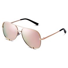 PRICES MAY VARY. TRENDY OVERSIZED AVIATOR POLARIZED SUNGLASSES – These vintage oversized aviator sunglasses are made of durable alloy metal frame cleverly combine the fashion aviator with flat lens. Lightweight frame and Eco-friendly Silicone nose pads for added comfort SORVINO BIG PILOT-STYLE -The pilot-style sunglasses for women used high-quality metal material have a durable frame, thick but slim , not easily deformed, long wear does not press nose give womens a unique and comfortable wearing Oversized Aviator Sunglasses, Pilot Style, Large Sunglasses, Style Sunglasses, Fade To Black, Oversized Sunglasses, Sunglasses For Women, Eyewear Accessories, Metal Material