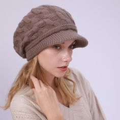 Season:Fall,Winter; Gender:Women's; Quantity:1 PC; Style:Retro,Simple Style; Occasion:Sports  Outdoor,Holiday,Daily; Material:Knit; Function:Casual / Daily; Pattern:Solid / Plain Color; Listing Date:06/20/2022; Type:Slouchy Beanie Hat Bonnet Carhartt, Ski Hut, Visor Beanie, Hair Towel Wrap, French Women Style, Knitted Beret, Cute Beanies, Beanie Hats For Women, Slouch Beanie