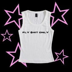 I Suggest Sizing Up For A Looser Fit So The Design Isn’t Warped By Stretch As They Are Ribbed Tanks! Handmade Brand Used Is For Exposure! #Hellokitty #Y2k #Parishilton #Misslucky #Streetwear Cheap Quote Print Tops For Streetwear, Y2k Fits T-shirts & Tank Tops, Jwoww Free Snooki Shirt, Cheap Throwback Tops With Logo Print, Shirts With Bows, Y2k Amazon Finds, Y2k Brands, Summer Fits Baddie, Clothing Brand Names