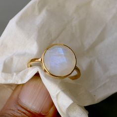 Rainbow Moonstone Gold Ring 14k Yellow Gold Moonstone Ring - Etsy Elegant Gold Moon-shaped Moonstone Ring, Gold Celestial Moonstone Ring In 14k, Celestial Moonstone Ring In 14k Gold As Gift, Celestial 14k Gold Moonstone Ring For Gift, Celestial 14k Gold Moonstone Ring As Gift, Celestial Style 14k Gold Moonstone Ring As Gift, Gold Delicate Moonstone Ring, Delicate 14k Gold Moonstone Ring, Delicate Gold Moonstone Ring