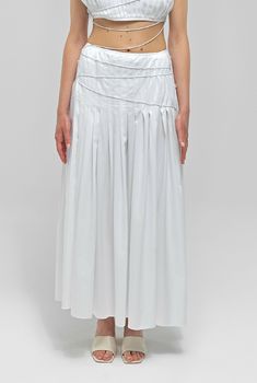 Materials: 100% CottonColors: WhiteDescription: 100% white cotton pleated dress featuring straps detailDetails Pleated Strap details 100% Cotton Model wearing: SMADE IN ALBANIA BUST WAIST HIPS (cm)XS 84 64 94S 88 68 98M 94 72 102L 102 78 106XL 108 84 110CUSTOM SIZE: We can make any design custom based on your measurements. Customization is offered also about color and some design. Feel free to write us a message. Spring White Dress With Pleated Waist, White Summer Dress With Pleated Waist, Spring Dresses With Accordion Pleats And Voluminous Skirt, White Cotton Dress With Voluminous Skirt, White Cotton Dress With Pleated Waist, Summer Dresses With Accordion Pleats, White Pleated Hem Dress For Spring, White Summer Dress With Voluminous Skirt, White Cotton Dress With Gathered Skirt