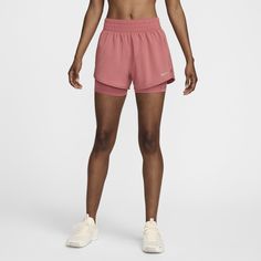 These shorts are the ones that are down for everything you do—from long walks to HIIT to running errands. Their silky-smooth, ultrasoft woven fabric is balanced with sweat-wicking tech so you have ultimate comfort while feeling dry as you work out. The snug inner layer helps prevent chaffing so you can push yourself with uncompromising coverage. 2 In 1 Shorts, Push Yourself, Long Walks, Shorts Women, Women Lifestyle, Personal Protective Equipment, Nike Dri Fit, Work Out, Running Errands