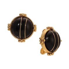 At a touch of Art Deco elegance to your jewelry box with these simulated black stone-embellished gold tone clip-on stud earrings from 1928. Click on this JEWELRY & WATCHES GUIDE to learn about fit, styles, materials and more! At a touch of Art Deco elegance to your jewelry box with these simulated black stone-embellished gold tone clip-on stud earrings from 1928. Click on this JEWELRY & WATCHES GUIDE to learn about fit, styles, materials and more! FEATURES Diameter: 1.1 in. Backings: clip-on Met Black Stone, Clip On Earrings, Jewelry Box, To Learn, Jewelry Watches, Gold Tones, Jewelry Earrings, Art Deco, Plating