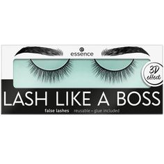 PRICES MAY VARY. DREAM LASHES: Get the lashes of your dreams with the Lash Like a Boss False Lashes from essence! With their flexible lash strip, the lashes are easy to apply and trim, if needed. WITH LASH GLUE: Each pair of lashes comes with a long lasting lash glue. Simply apply a thin layer of glue along the lash band and wait 30 seconds to set. Place the lashes close to your natural lash line and gently press down. REUSABLE: For removal, gently peel lashes off. Clean lashes with eye makeup r Clean Lashes, 3d Lashes, Eyelash Glue, Lash Glue, Colored Contacts, Strip Lashes, Natural Lashes, False Lashes, Like A Boss