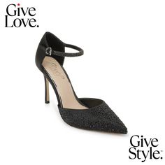 in stock Jewel Badgley Mischka, Stunning Shoes, Long Evening Gowns, Badgley Mischka, High Heel Pumps, Black Pumps, Beautiful Shoes, Womens Heels, Black Satin