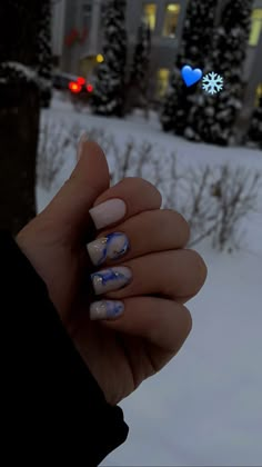 Snow Nails, Glitter Gel Nails, Blush Nails, Short Square Acrylic Nails, Square Acrylic Nails, Heart Nails, Dream Nails