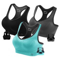 PRICES MAY VARY. Ultimate Elasticity: Experience the exceptional elasticity and stretch of our plus size sports bras, making them easy to put on and take off without compromising on size.Our sports bras are available in a wide range of sizes, ensuring every woman can find a comfortable and supportive sports bra. Full Coverage Comfort: Specifically crafted for a seamless fit, these racerback sports bras pack offer full coverage with no side seams to minimize friction. The back hollow-out designs Bras Pack, Inca Trail, Best Sports Bras, Travel Clothing, Yoga Iyengar, Padded Bralette, Yoga Journal, High Impact Sports Bra, Yoga Sports Bra