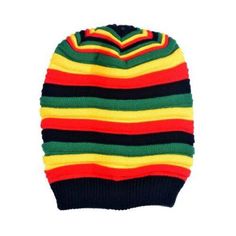 Women's Winter Casual Fashion Cotton Acrylic Striped Knitted Mask Caps - SolaceConnect.com Winter Head Wrap, Cool Beanies, Jamaica Reggae, Wool Hat Knit, Cable Knit Hat, Berets Cap, Striped Beanies, Slouch Beanie, Winter Cap