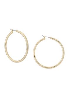 Every jewelry collection needs these classic Hammered Hoop Earrings from Lucky Brand. Simple yet pretty, these hoops are perfect for everyday looks but shine bright enough for special occasion looks, too. Built with beautiful gold-tone metal and an easy lock closure for reliable wear, these earrings are sure to become a staple. | Lucky Brand Hammered Hoop Earrings, Gold Elegant Round Hoop Earrings For Spring, Round Spring Hoop Earrings, Spring Round Hoop Earrings, Gold Hoop Earrings For Spring, Spring Gold Hoop Earrings, Spring Gold Round Hoop Earrings, Elegant Everyday Spring Hoop Earrings, Elegant Nickel-free Hoop Earrings For Spring, Trendy Gold Hoop Earrings For Spring