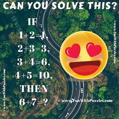 an overhead view of a road with the words can you solve this?