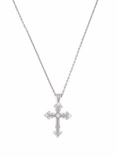 sterling silver lobster claw fastening cross pendant rolo chain Silver Cross Necklace Men, Men Necklace Cross, Cool Cross Necklaces, Cross Necklaces For Men, Cross Necklace Drawing, The Cross Necklace, Cross Silver Necklace, Silver Cross Necklace Mens, Cross Necklace Png