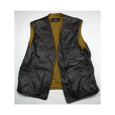 -Les Copains 100% Leather Vest, Made In Italy, Eu 54 -Chest: 24.5" -Length: 29" -Vintage But Brand New! -Msrp $850 Brown Leather Hunting Outerwear, Outdoor Leather Vest With Pockets, Leather Hunting Outerwear For Fall, Leather Vest With Pockets For Fall, Leather Winter Outdoor Vest, Classic Brown Vest For Outdoor, Luxury Vest For Fall Workwear, Classic Brown Outdoor Vest, Outdoor Brown Leather Vest