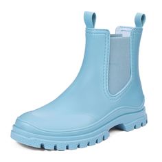 PRICES MAY VARY. 100% Waterproof: Made entirely of pure natural rubber, the integrated seamless line design can effectively prevent splashes, and even when walking on waterways, it can completely ensure that your feet will not get wet with water. Soft and Cozy Poly/Cotton Lining;We provide comforts by lining our women's boots with soft, polyester/cotton blend lining, where moisture also could be absorbed. Your feet will keep dry, cozy, and warm when wearing boots! Easy Pull-On Style & Non-Slip: Ankle-high Rain Boots With Rubber Sole For Outdoor, Waterproof Ankle-high Rain Boots For Outdoor, Waterproof Round Toe Boots For Spring, Waterproof Ankle-high Rain Boots, Casual Non-slip Waterproof Boots For Rainy Season, Ankle-high Rain Boots For Rainy Weather, Ankle-high Rain Boots For Rainy Season, Casual Ankle-high Rain Boots With Rubber Sole, Waterproof Rain Boots With Round Toe For Spring