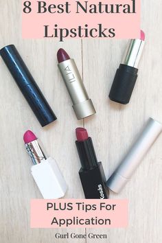 Clean Lipstick, Best Lipstick Brand, Organic Lipstick, Lipstick Application, Vegan Lipstick